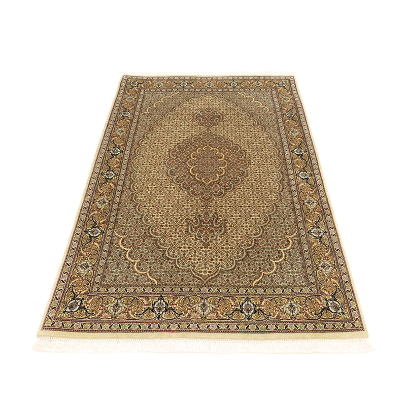 Täbriz Teppich 102x148cm - Perserteppich - sand