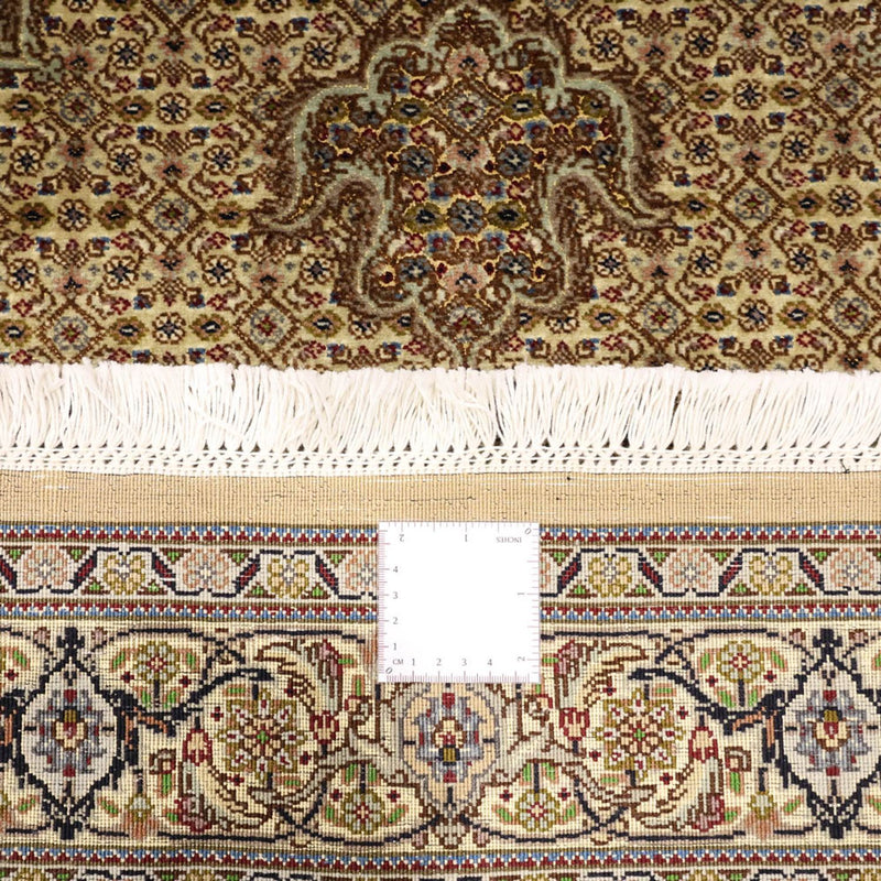 Täbriz Teppich 102x148cm - Perserteppich - sand