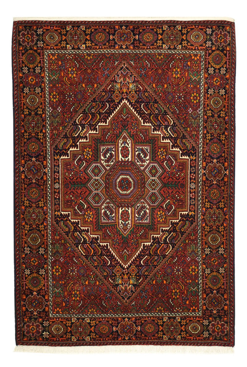 Gholtogh Teppich 100x150cm - Perserteppich - dunkelrot