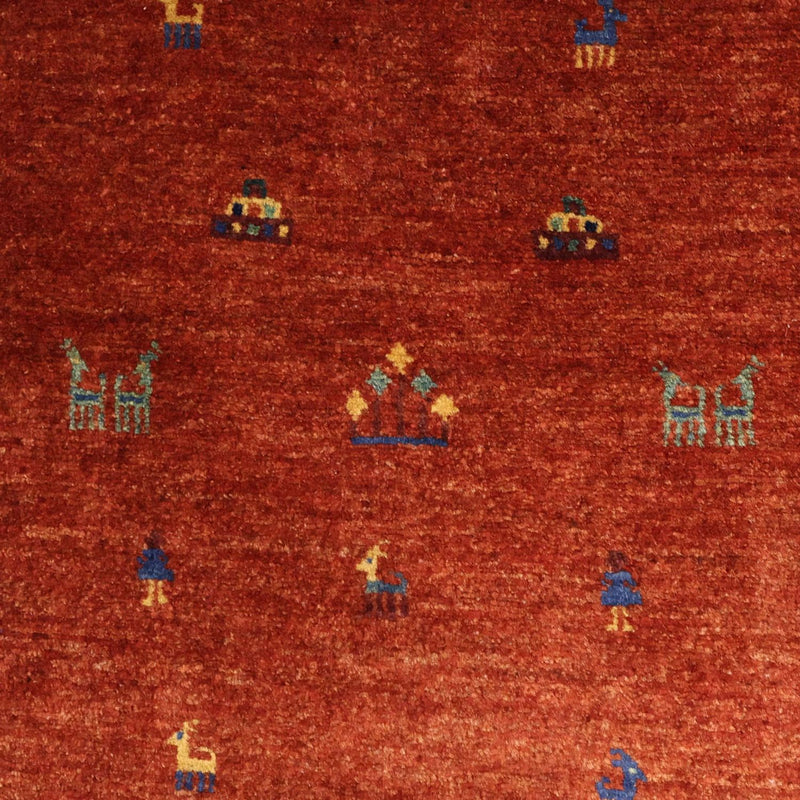Kaschkuli Teppich 104x157cm - Perserteppich - rot