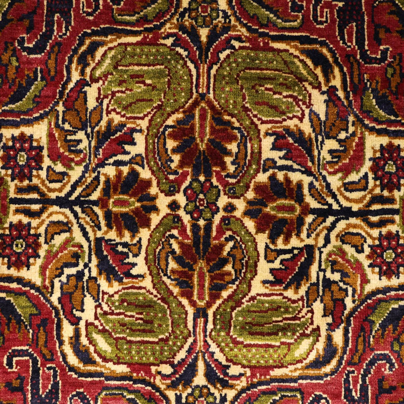 Belutsch Teppich 128x223cm - Orientteppich - dunkelrot