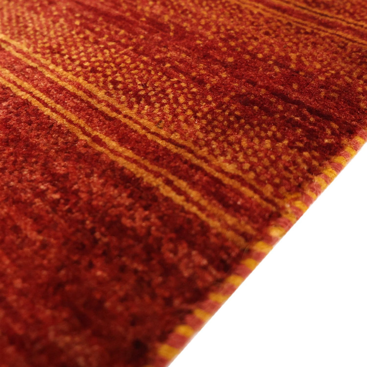 Kaschkuli Teppich 99x116cm - Perserteppich - dunkelrot