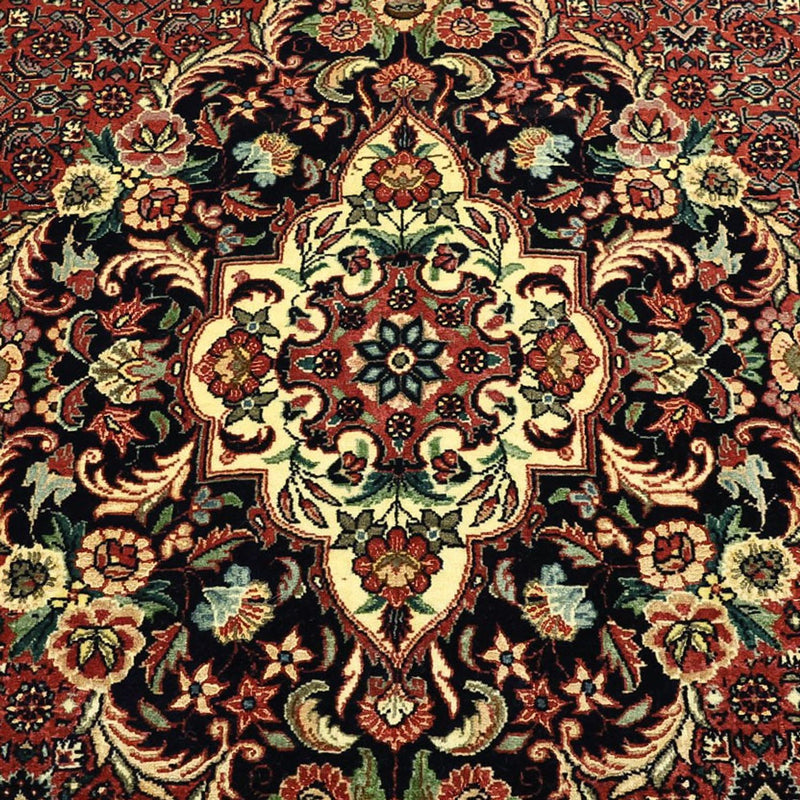 Bidjar Teppich 153x194cm - Perserteppich - dunkelrot