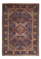 Keshan Teppich 143x211cm - Perserteppich - dunkelblau