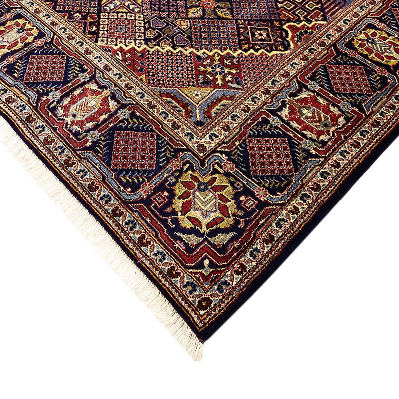 Keshan Teppich 143x211cm - Perserteppich - dunkelblau