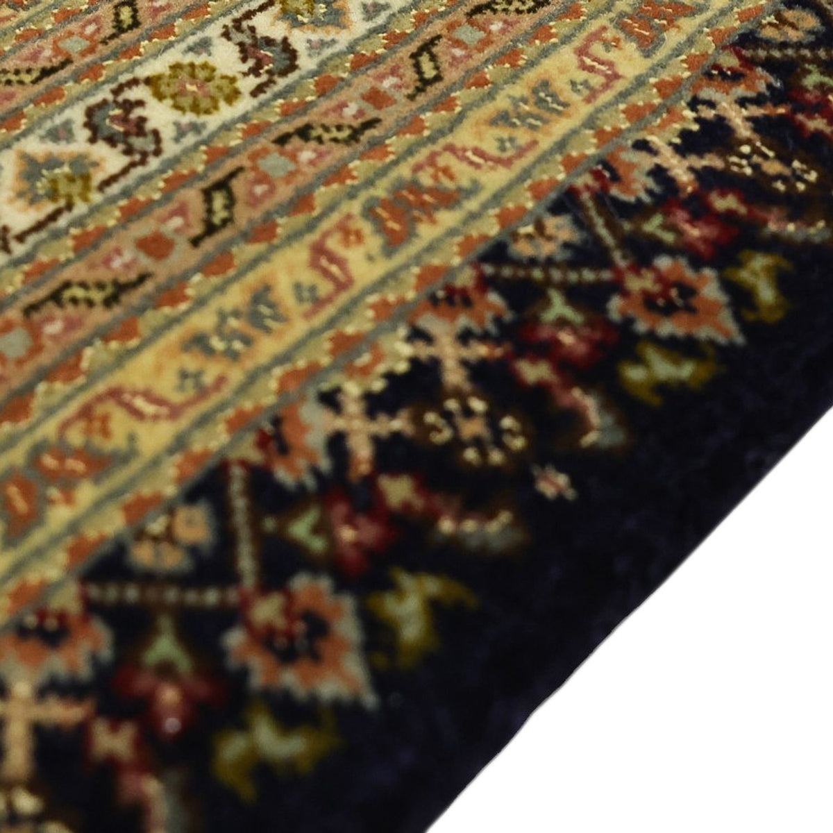 Täbriz - 50 Raj Teppich 251x362cm - Perserteppich - dunkelbeige