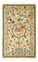 Isfahan Teppich 100x156cm - Perserteppich - beige