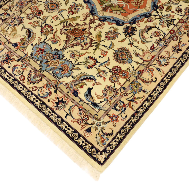 Isfahan Teppich 100x156cm - Perserteppich - beige