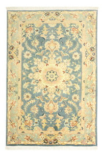 Täbriz Teppich 81x119cm - Perserteppich - hellblau – product image