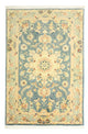 Täbriz Teppich 81x119cm - Perserteppich - hellblau