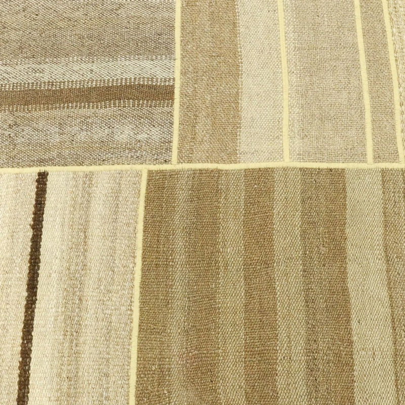 Kelim Fars Teppich 172x234cm - dunkelbeige