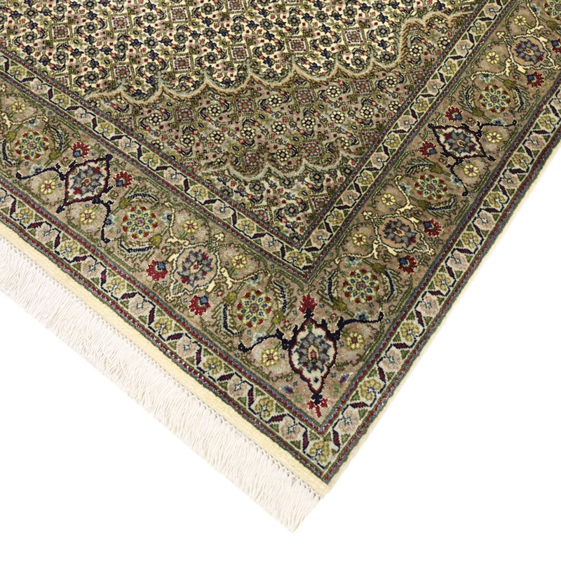 Täbriz - 50 Raj Teppich 105x148cm - Perserteppich - sand