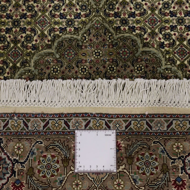 Täbriz - 50 Raj Teppich 105x148cm - Perserteppich - sand
