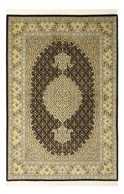 Täbriz - 50 Raj Teppich 100x148cm - Perserteppich - olivgrün