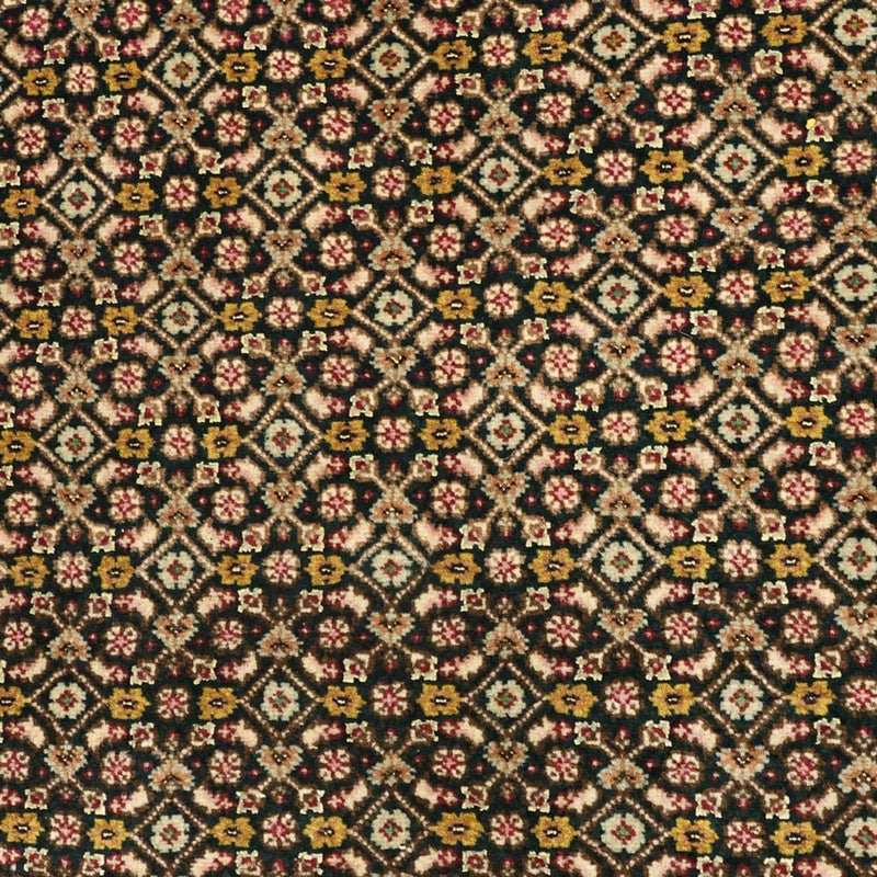 Täbriz - 50 Raj Teppich 106x144cm - Perserteppich - olivgrün