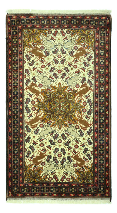 Belutsch Teppich 112x192cm - Orientteppich - hellgrün