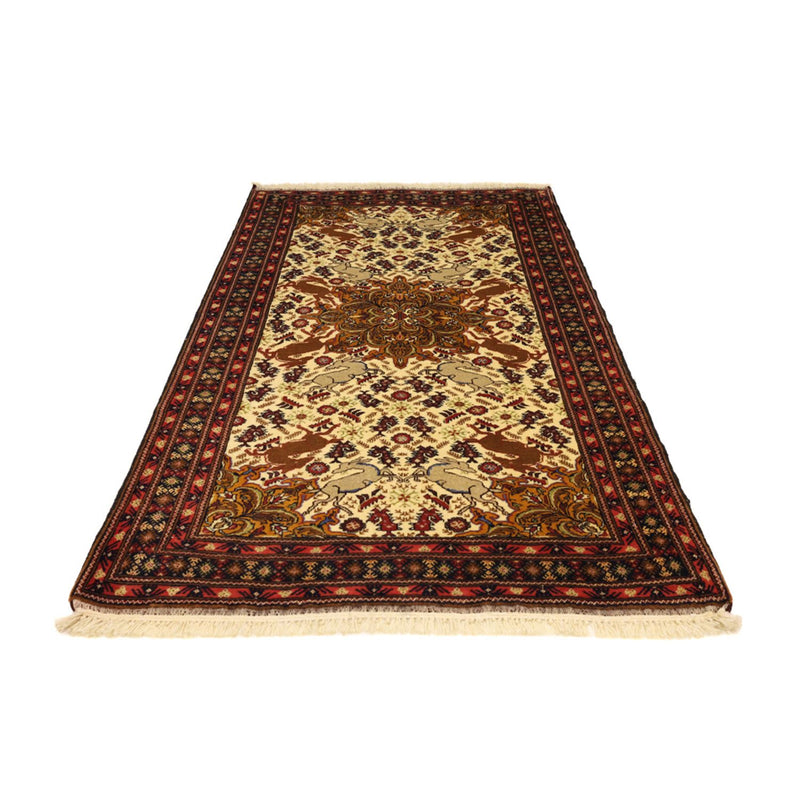 Belutsch Teppich 112x192cm - Orientteppich - hellgrün