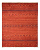 Kaschkuli Teppich 96x119cm - Perserteppich - dunkelrot