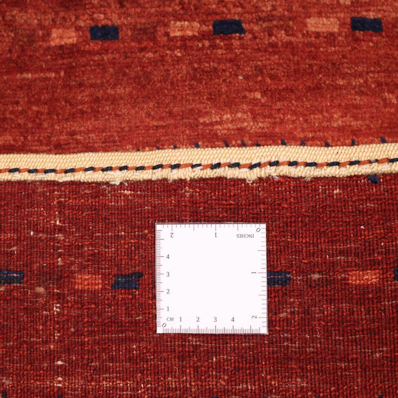 Kaschkuli Teppich 96x119cm - Perserteppich - dunkelrot