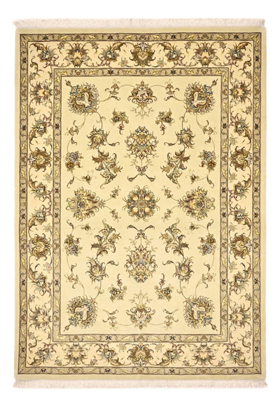 Täbriz Teppich 145x203cm - Perserteppich - beige