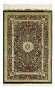 Ghom Teppich 99x156cm - Perserteppich - dunkelbeige