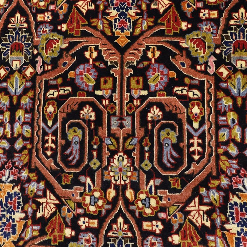 Sarough Teppich 103x147cm - Perserteppich - dunkelrot