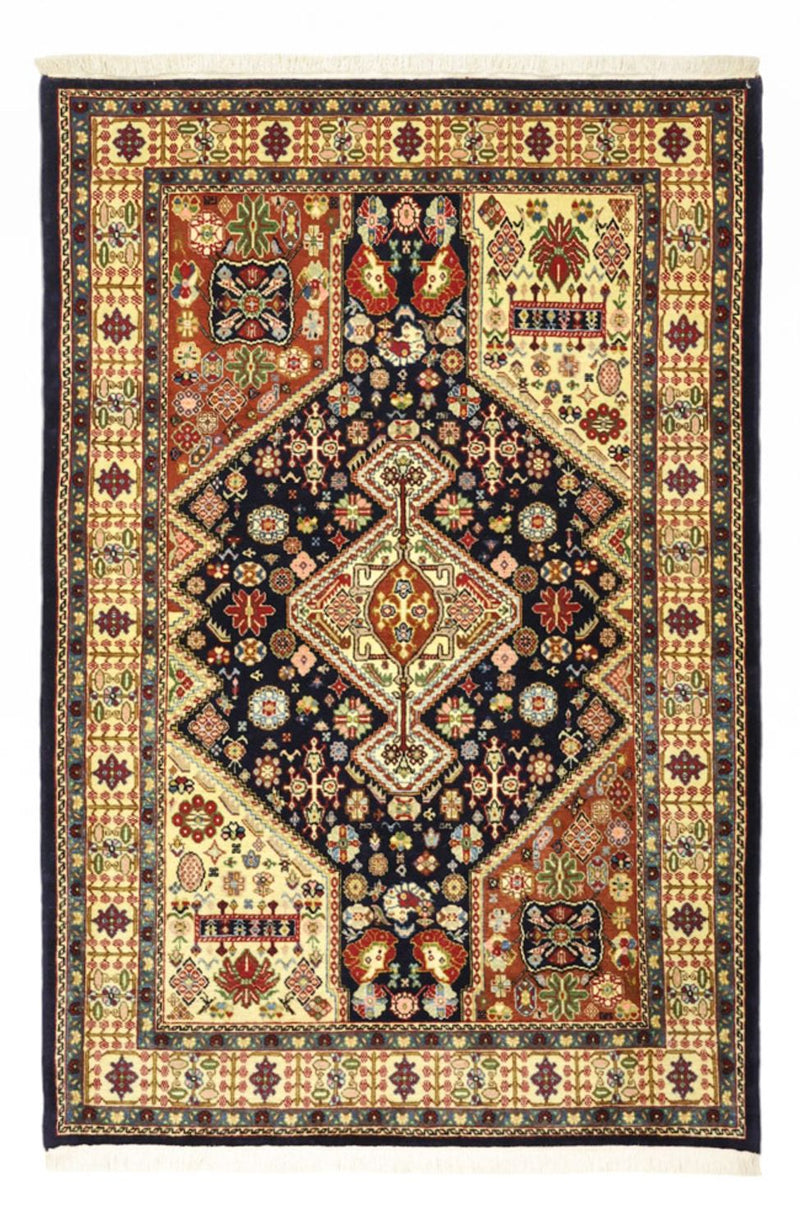 Täbriz Teppich 97x144cm - Perserteppich - sand