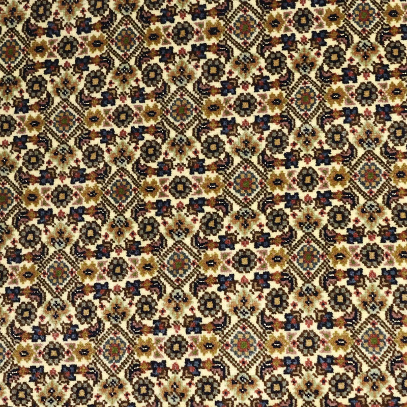 Täbriz - 50 Raj Teppich 101x147cm - Perserteppich - sand