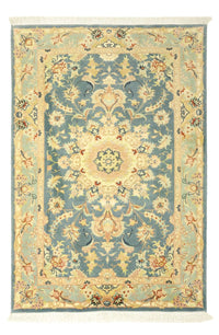 Täbriz - 50 Raj Teppich 81x118cm - Perserteppich - hellblau – product image