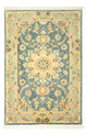 Täbriz - 50 Raj Teppich 81x118cm - Perserteppich - hellblau