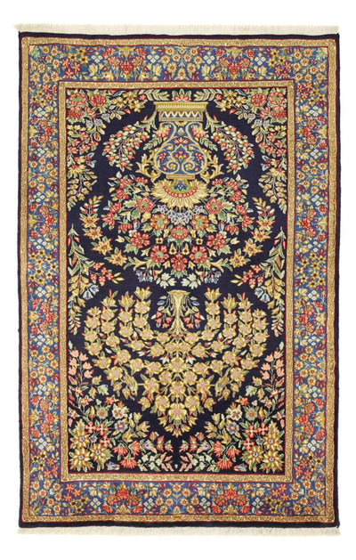 Kerman Teppich 96x148cm - Perserteppich - mehrfarbig