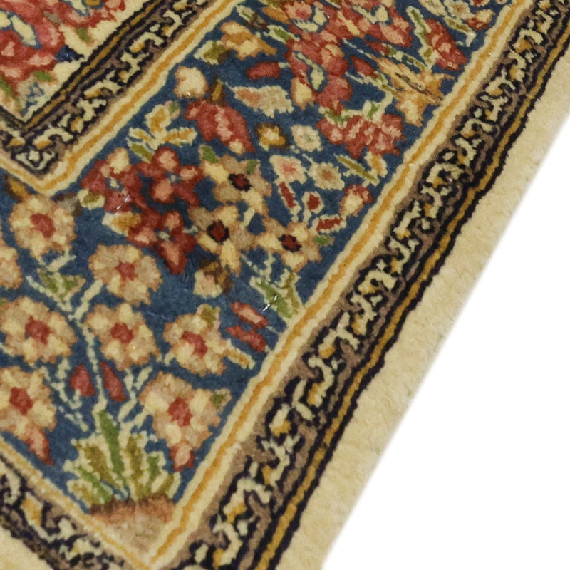 Kerman Teppich 94x156cm - Perserteppich - sand