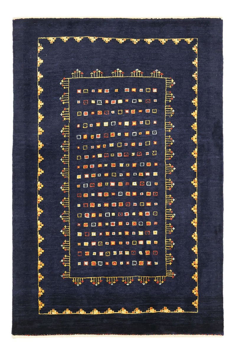 Kaschkuli Teppich 81x119cm - Perserteppich - dunkelblau