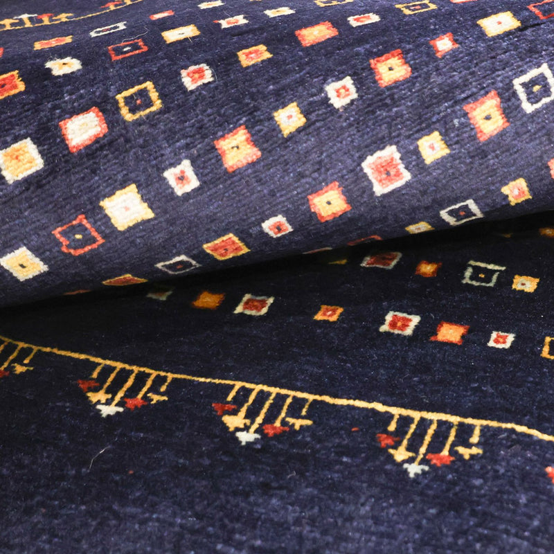 Kaschkuli Teppich 81x119cm - Perserteppich - dunkelblau