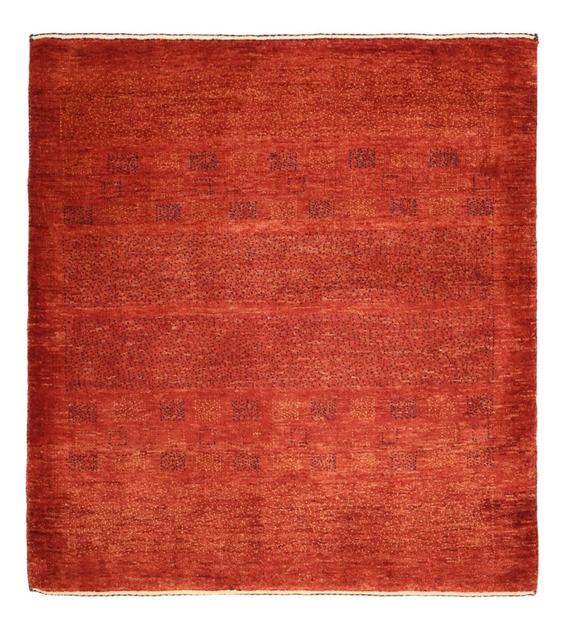 Kaschkuli Teppich 101x112cm - Perserteppich - dunkelrot