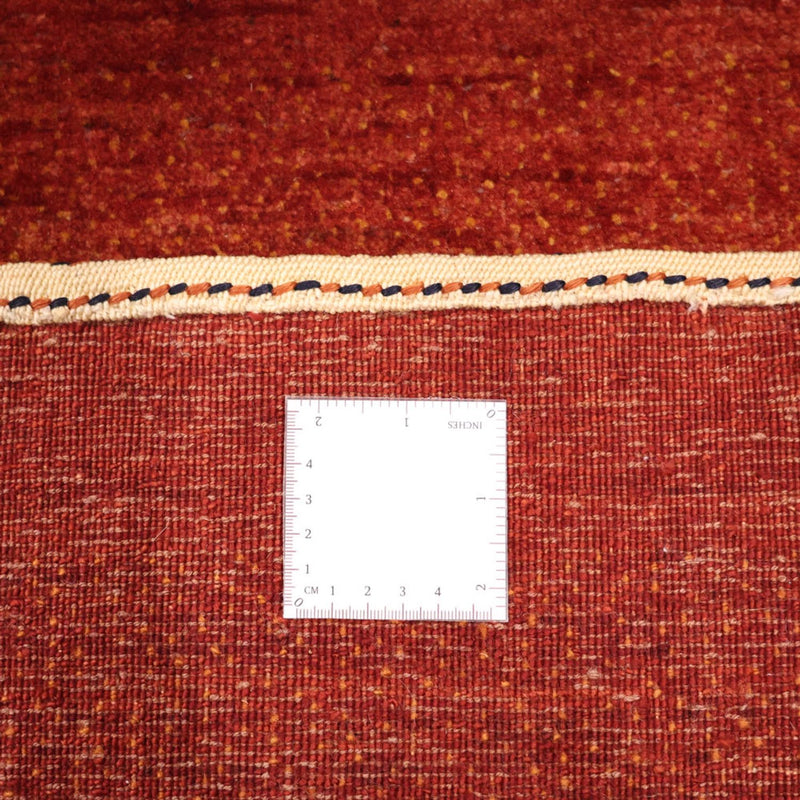Kaschkuli Teppich 101x112cm - Perserteppich - dunkelrot