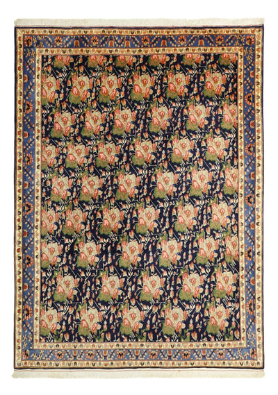 Afshar Sirjan Teppich 149x199cm - Perserteppich - dunkelblau