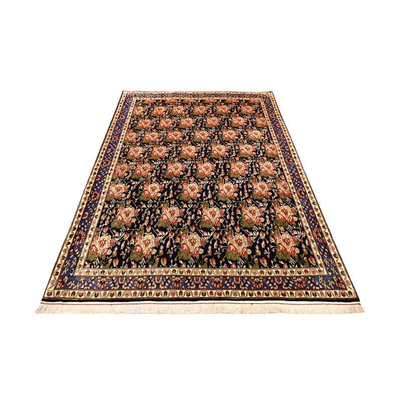 Afshar Sirjan Teppich 149x199cm - Perserteppich - dunkelblau