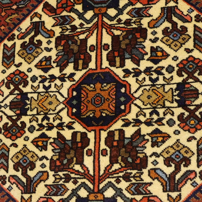 Gholtogh Teppich 101x152cm - Perserteppich - dunkelrot