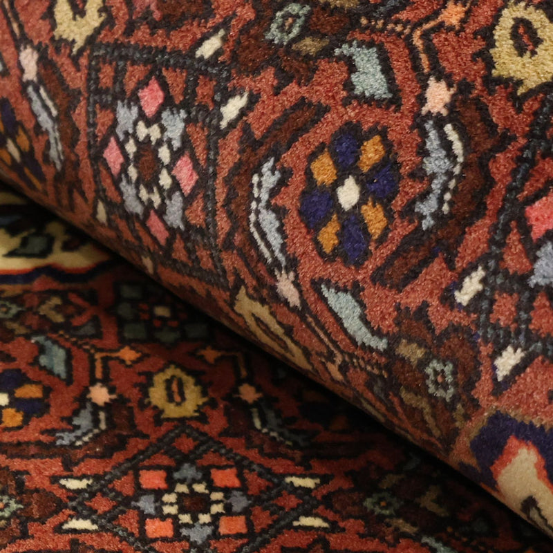 Gholtogh Teppich 101x152cm - Perserteppich - dunkelrot