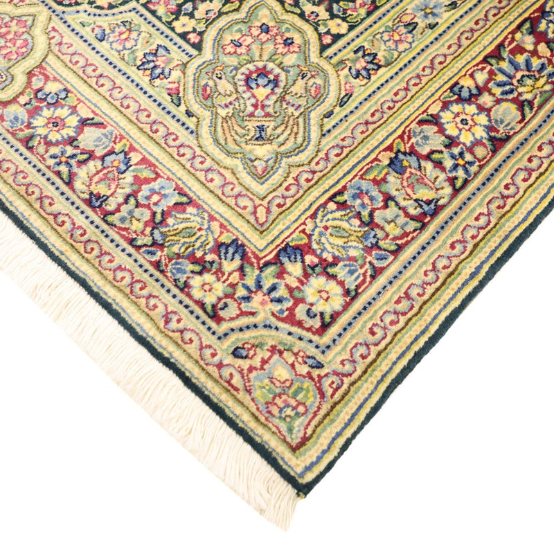 Kerman Teppich 90x152cm - Perserteppich - dunkelgrün