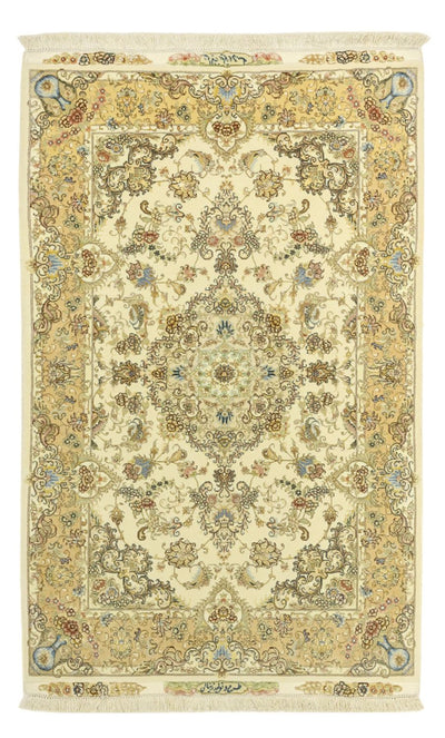 Täbriz Teppich 100x161cm - Perserteppich - beige