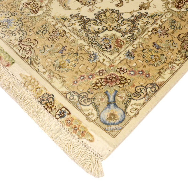 Täbriz Teppich 100x161cm - Perserteppich - beige
