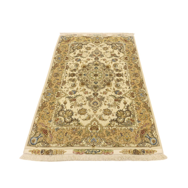 Täbriz Teppich 100x161cm - Perserteppich - beige