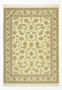 Täbriz - 50 Raj Teppich 108x151cm - Perserteppich - beige – product image