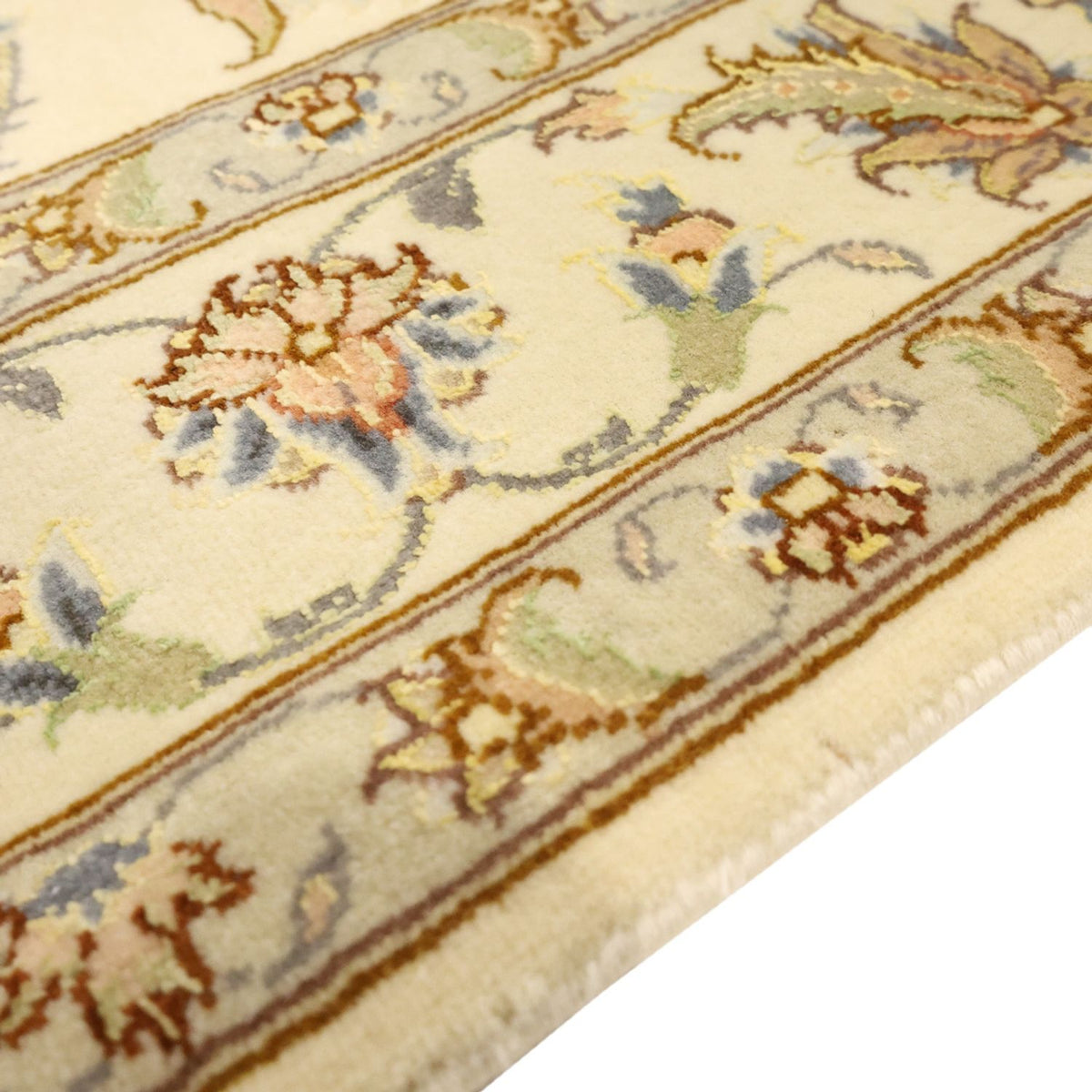 Täbriz - 50 Raj Teppich 108x151cm - Perserteppich - beige