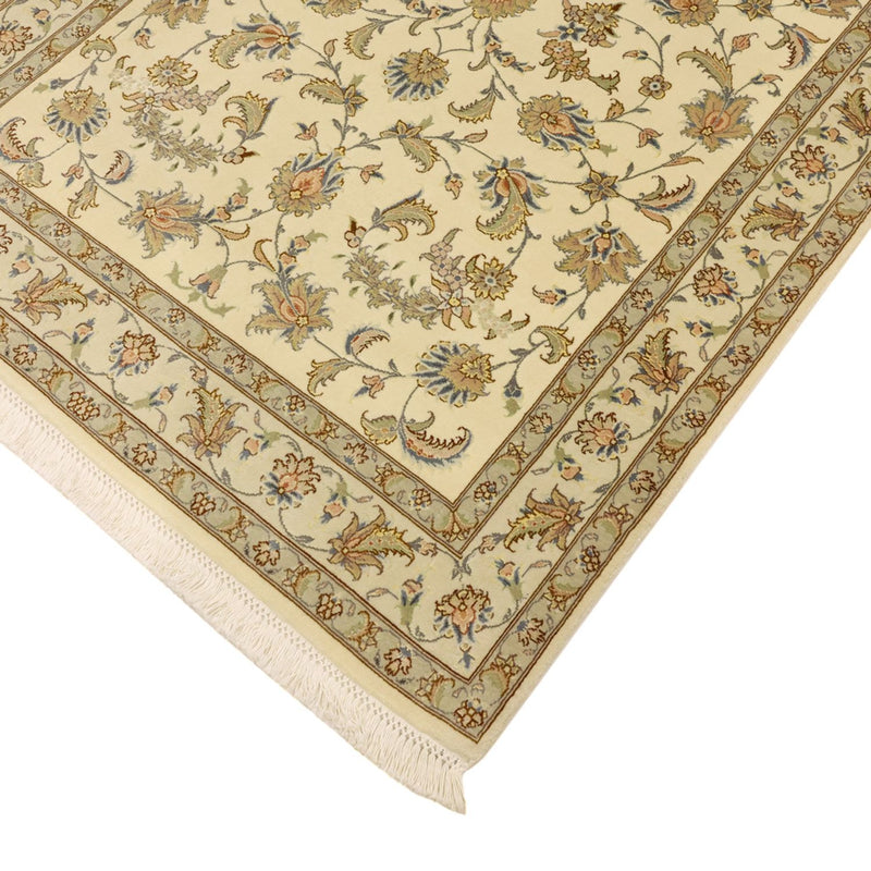 Täbriz - 50 Raj Teppich 108x151cm - Perserteppich - beige
