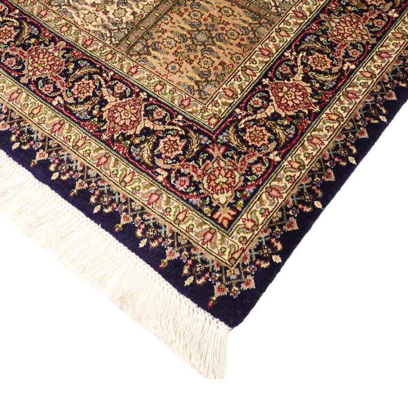 Täbriz - 50 Raj Teppich 115x160cm - Perserteppich - mehrfarbig