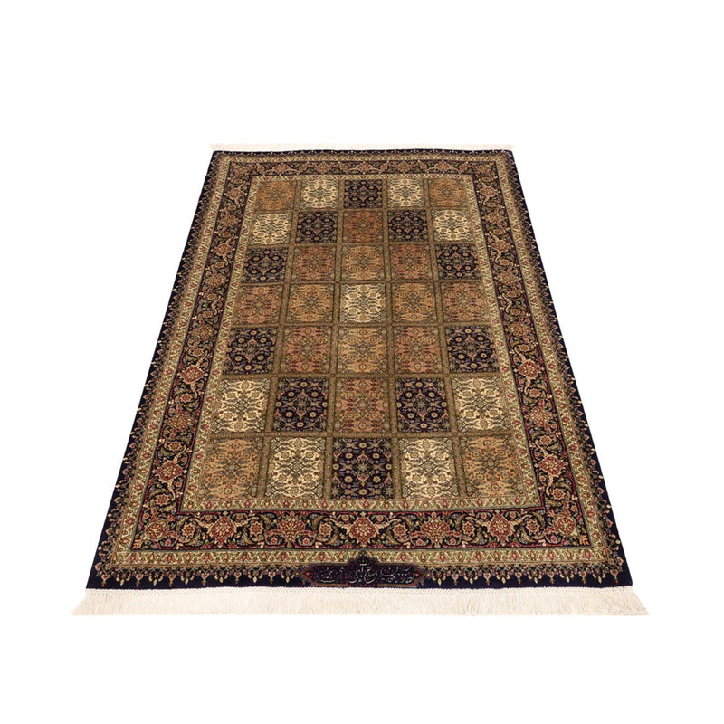 Täbriz - 50 Raj Teppich 115x160cm - Perserteppich - mehrfarbig