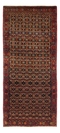 Hamadan Teppich 129x294cm - Perserteppich - dunkelrot – product image